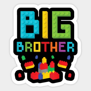 Big Brother Master Builder Building Blocks Bricks Matching Sticker